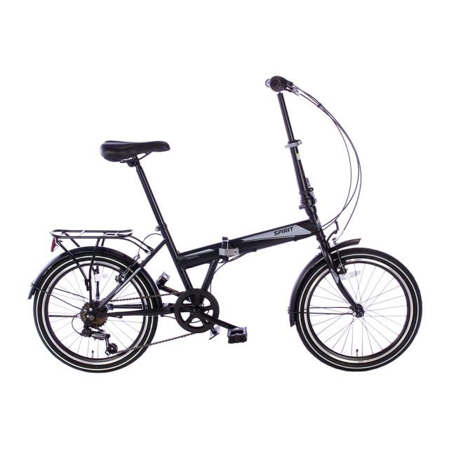 Spirit Travel Mat Zwart 6 Versnellingen 20 inch